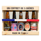 Coffret de 5 bières "Made In France" - BIÈRE en promo chez Carrefour Laval à 15,99 €