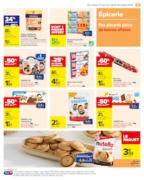 Offre Kinder dans le catalogue Carrefour du moment à la page 49
