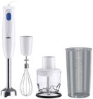 Stabmixer-Set MQ10202M im Angebot bei REWE in Rodgau Stabmixer-Set MQ10202M Angebote von BRAUN bei REWE Rodgau für 34,99 €