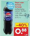 Pepsi oder Schwip Schwap Angebote bei Netto Marken-Discount Magdeburg für 0,88 €