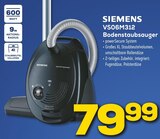VS06M312 Bodenstaubsauger Angebote von Siemens bei EURONICS EGN Bremen für 79,99 €