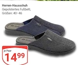 Herren-Hausschuh im Angebot bei GLOBUS in Trier Herren-Hausschuh Angebote bei GLOBUS Trier für 14,99 €