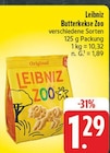 Butterkekse Zoo im Angebot bei EDEKA in Jena Butterkekse Zoo Angebote von Leibniz bei EDEKA Jena für 1,29 €