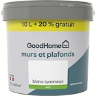 Peinture blanche murs et plafonds(d) - GoodHome en promo chez Castorama Schiltigheim à 27,90 €