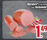 Bierwurst in der Blase von  im aktuellen EDEKA Prospekt für 1,49 €
