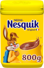 CHOCOLAT EN POUDRE CACAO NESQUIK - NESTLE en promo chez Auchan Hypermarché CHOCOLAT EN POUDRE CACAO NESQUIK - NESTLE dans le catalogue Auchan Hypermarché