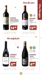 Offre Vin Beaujolais Rouge dans le catalogue Lidl du moment à la page 15