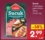 Sucuk im Angebot bei Netto Marken-Discount in Pirmasens Sucuk Angebote von KAMAR bei Netto Marken-Discount Pirmasens für 2,99 €
