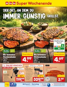 Steak im Netto Marken-Discount Prospekt "Aktuelle Angebote" mit 61 Seiten (München)