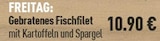 Aktuelle Spargel Angebote bei Marktkauf in Recklinghausen Aktuelles Gebratenes Fischfilet Angebot bei Marktkauf in Recklinghausen ab 10,90 €