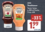 Burger Sauce im ALDI SÜD Prospekt Classic Barbecue Smokey & Rich von HEINZ im aktuellen ALDI SÜD Prospekt für 1,99 €