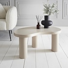 Table basse pieds larges en promo chez B&M Argenteuil à 49,95 €