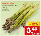 Aktuelles Spargel grün Angebot bei Netto Marken-Discount in Mönchengladbach ab 3,49 €