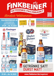Aktueller Finkbeiner Prospekt "Herzlich Willkommen" Seite 1 von 12 Seiten