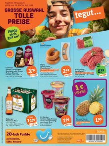 Rindfleisch im tegut Prospekt "tegut… gute Lebensmittel" mit 23 Seiten (Jena)