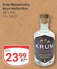 Aktuelles Krum Weißer Rum Angebot bei GLOBUS in Rostock ab 23,99 €
