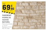 Promo Parement Pierre de Causse Naturel à 69,90 € dans le catalogue Tout Faire à Mesnil-Rousset