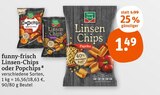 Aktuelles Linsen-Chips oder Popchips Angebot bei tegut in Offenbach (Main) ab 1,49 €