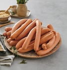 Bockwurst saucisse légèrement fumée à Super U dans Châtenay-sur-Seine