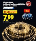 Guirlande lumineuse à LED 10 m - Livarno Home en promo chez Lidl Guirlande lumineuse à LED 10 m - Livarno Home dans le catalogue Lidl