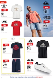 Adidas Angebote im Prospekt "PLUS DE STYLE ET D'ÉCONOMIES" von Intersport auf Seite 2
