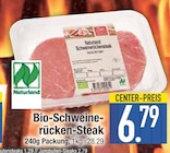 Bio-Schweinerücken-Steak von Naturland im aktuellen EDEKA Prospekt für 6,79 €