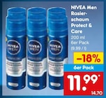 Rasierschaum Protect & Care von Nivea Men im aktuellen Netto Marken-Discount Prospekt für 11,99 €