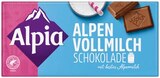 Alpen-Vollmilch Schokolade Angebote von Alpia bei REWE Menden für 0,99 €