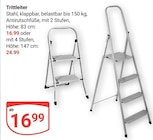 Trittleiter für 16,99 € bei GLOBUS im Angebot Trittleiter im aktuellen GLOBUS Prospekt