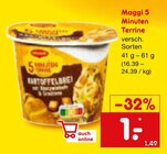 5 Minuten Terrine von Maggi im aktuellen Netto Marken-Discount Prospekt für 1,00 €