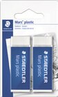 Gommes Mars Plastic - Staedtler en promo chez Monoprix Épinay-sur-Seine à 2,48 €