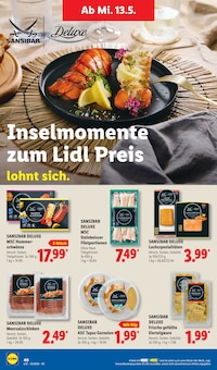 Lachs im Lidl Prospekt "LIDL LOHNT SICH" mit 77 Seiten (Bielefeld)