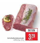 Zarte Kalbsrückensteaks Angebote bei Marktkauf Esslingen für 3,29 €