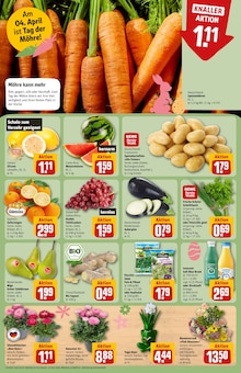 Salat im REWE Prospekt "Dein Markt" mit 36 Seiten (Frankfurt (Main))