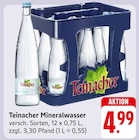 Mineralwasser bei E center im Edenkoben Prospekt für 4,99 €