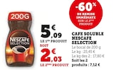 Promo Cafe soluble à 2,03 € dans le catalogue Super U à Antibes