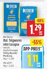 Ital. Teigwaren von De Cecco für 1,11 € bei E center im Angebot Ital. Teigwaren von De Cecco im aktuellen E center Prospekt