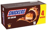 Barres glacées cacahuètes et caramel fondant - SNICKERS dans le catalogue Intermarché Super