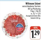Aktuelle Wurst Angebote bei nah und gut in Würzburg Aktuelles Salami Angebot bei nah und gut in Würzburg ab 1,29 €