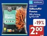 Süßkartoffel-Pommes bei ALDI SÜD im Kaiserslautern Prospekt für 2,00 €