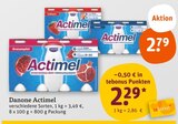 Actimel von Danone im aktuellen tegut Prospekt für 2,29 €