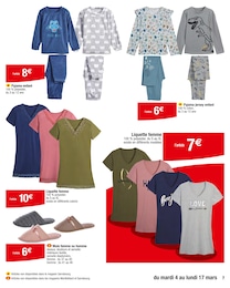 Offre Pyjama dans le catalogue Carrefour du moment à la page 3