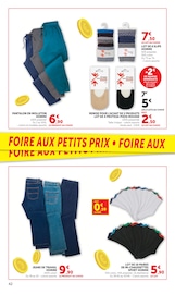 Promos Chaussettes dans le catalogue "SUPER U" de Super U Chaussettes en promo dans le catalogue Super U à la page 42