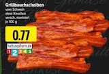EDEKA Elbtal - Grillbauchscheiben Angebot im Prospekt Grillbauchscheiben bei EDEKA im Elbtal Prospekt für 0,77 €