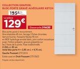 Promo Bloc-Porte Gravé Alvéolaire Ketch à 129,00 € dans le catalogue Gedimat à Saint-James