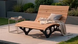 Wellenholzliege TAIGA von HOME DELUXE für 549,00 € bei Netto Marken-Discount im Angebot Wellenholzliege TAIGA von HOME DELUXE im aktuellen Netto Marken-Discount Prospekt