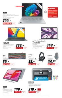 Notebook im MediaMarkt Saturn Prospekt "SMARTE NEUERÖFFNUNG" mit 8 Seiten (Aachen)