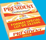 Beurre Gastronomique Plaquette Doux - PRÉSIDENT en promo chez Intermarché Super Beurre Gastronomique Plaquette Doux - PRÉSIDENT dans le catalogue Intermarché Super