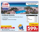 FLUGREISE RHODOS Angebote von SPICA TRAVEL AG bei Netto Marken-Discount Mühlhausen für 599,00 €