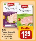 Finesse Aufschnitt Angebote von Herta bei REWE Hamm für 1,29 €